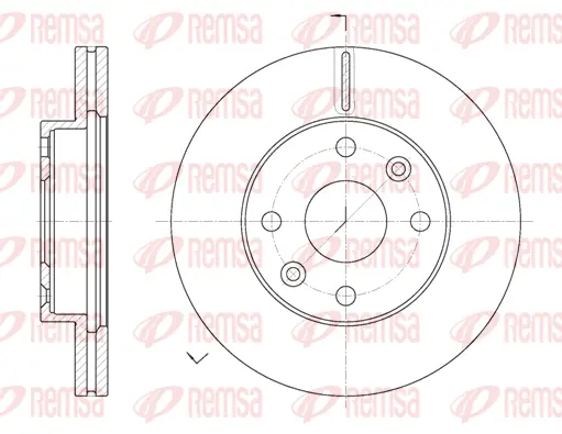 Brake Disc (61116 10)