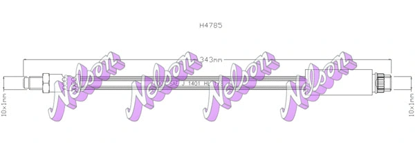 Brake Hose (H4785)