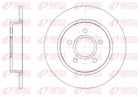 Brake Disc (61503 00)