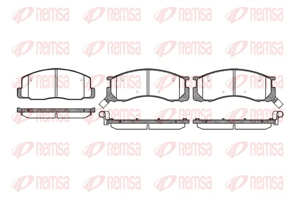 Brake Pad Set, disc brake (0306 32)
