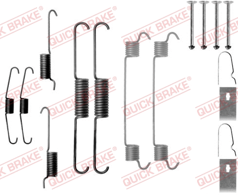 Accessory Kit, brake shoes (105-0803)