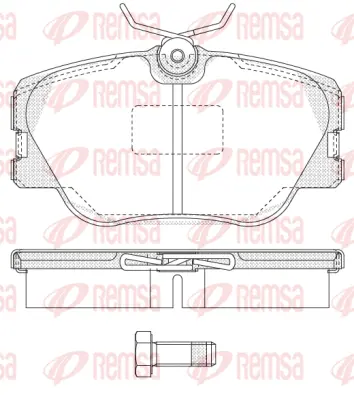 Brake Pad Set, disc brake (0189 00)