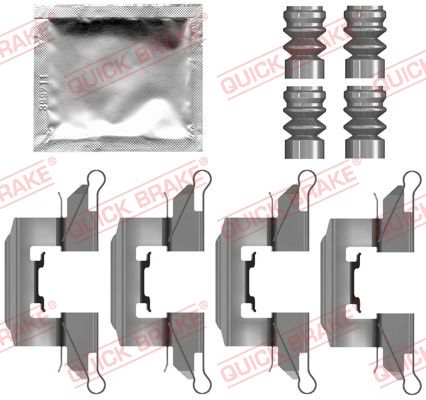 Accessory Kit, disc brake pad (109-0139)