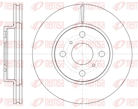 Brake Disc (61005 10)