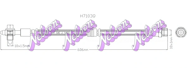Brake Hose (H7103Q)