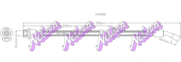 Brake Hose (H4288)