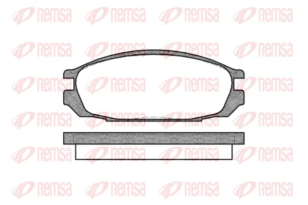 Brake Pad Set, disc brake (0292 00)