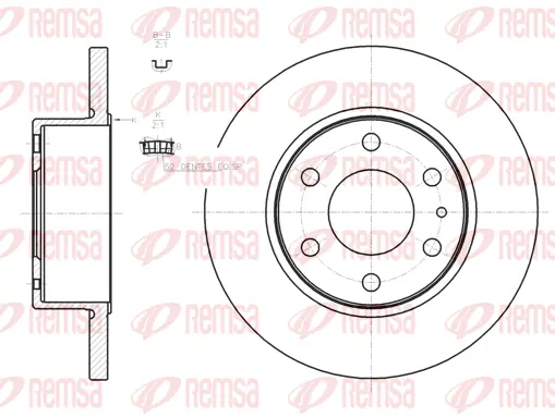 Brake Disc (61274 00)