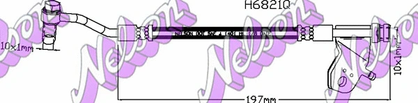 Brake Hose (H6821Q)