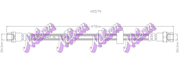 Brake Hose (H5579)
