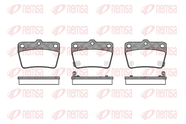 Brake Pad Set, disc brake (0839 02)