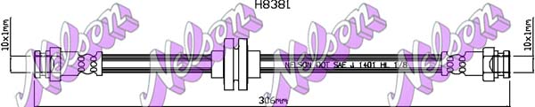 Brake Hose (H8381)