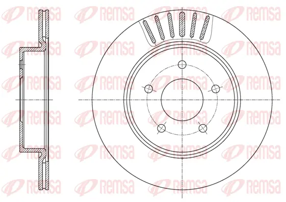Brake Disc (61623 10)