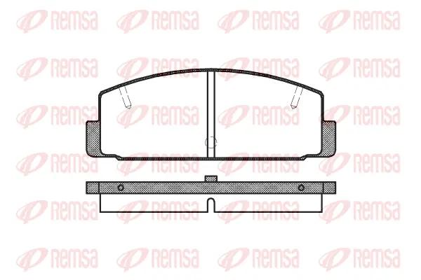 Brake Pad Set, disc brake (0179 10)