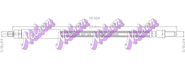 Brake Hose (H1304)