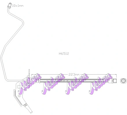 Brake Hose (H6512)