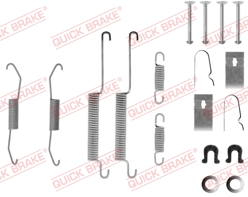 Accessory Kit, brake shoes (105-0679)