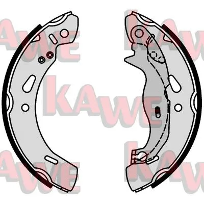 Brake Shoe Set (01004)