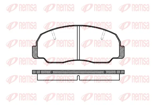Brake Pad Set, disc brake (0178 10)