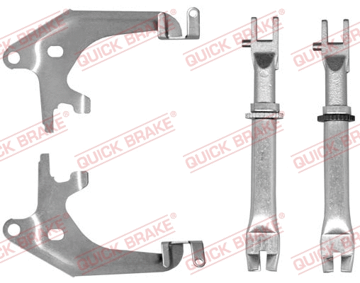 Adjuster Set, drum brake (108 53 018)