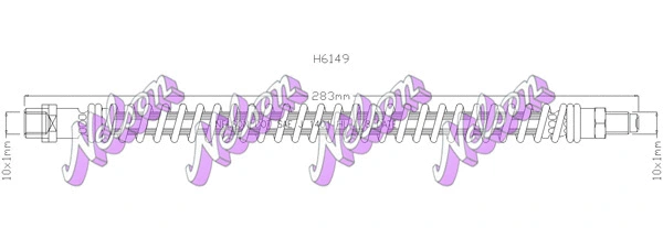 Brake Hose (H6149)