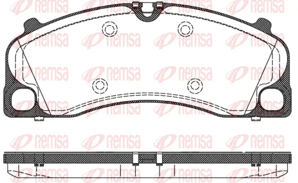 Brake Pad Set, disc brake (1509 00)