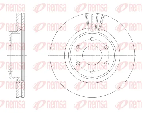 Brake Disc (61963 10)