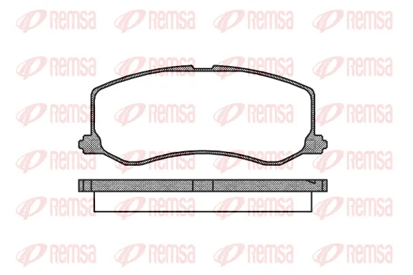 Brake Pad Set, disc brake (0410 00)