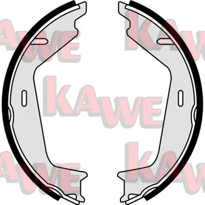 Brake Shoe Set, parking brake (08260)