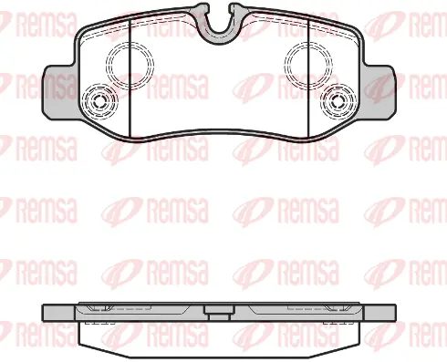 Brake Pad Set, disc brake (1624 00)