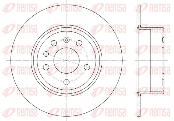 Brake Disc (6487 00)
