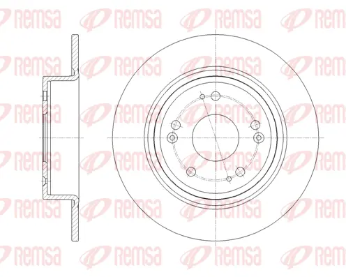 Brake Disc (61811 00)