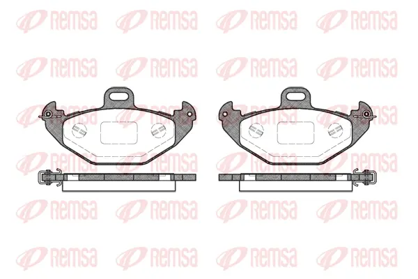 Brake Pad Set, disc brake (0686 00)