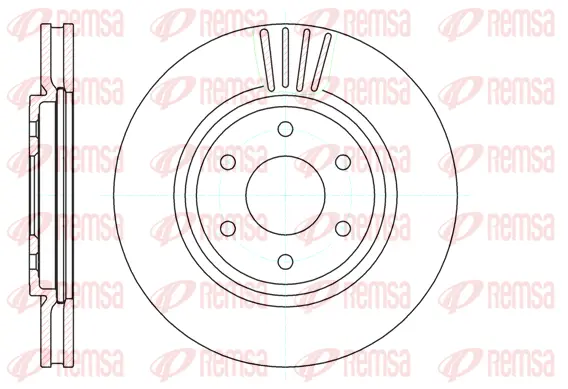 Brake Disc (61037 10)