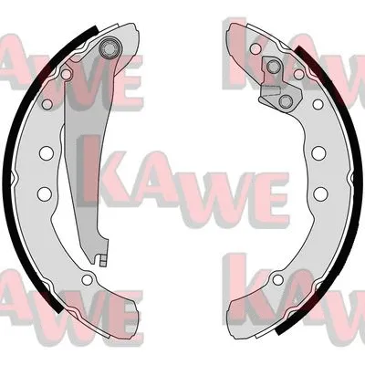 Brake Shoe Set (06850)