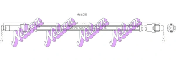 Brake Hose (H6638)