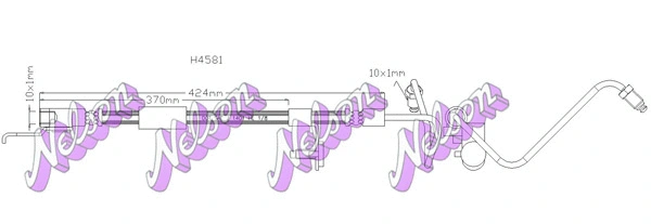 Brake Hose (H4581)