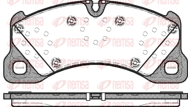 Brake Pad Set, disc brake (1345 00)