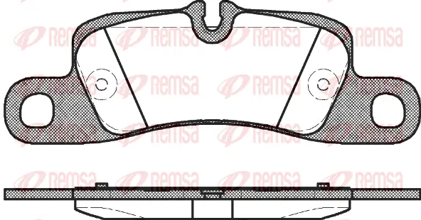 Brake Pad Set, disc brake (1379 00)