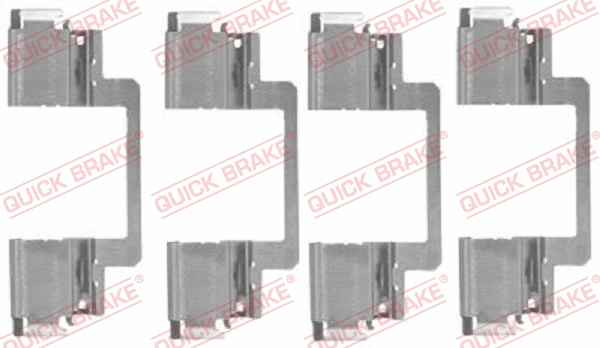 Accessory Kit, disc brake pad (109-1774)
