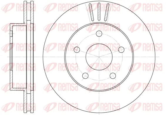 Brake Disc (6626 10)