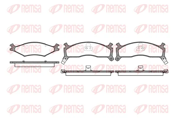 Brake Pad Set, disc brake (0600 02)