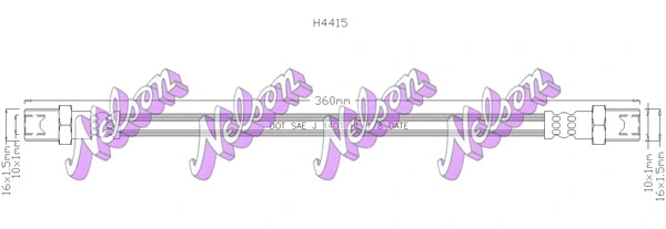 Brake Hose (H4415)