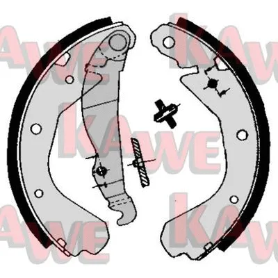 Brake Shoe Set (04660)