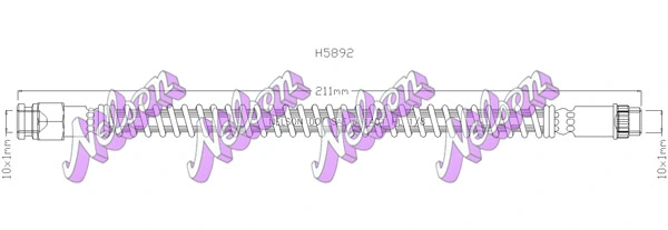 Brake Hose (H5892)