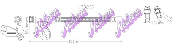 Brake Hose (H7323Q)