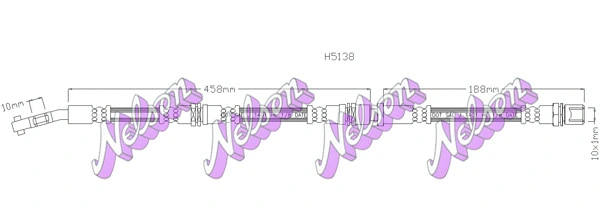 Brake Hose (H5138)