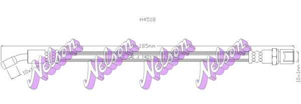 Brake Hose (H4518)