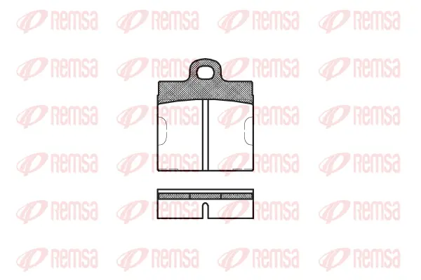 Brake Pad Set, disc brake (0009 00)