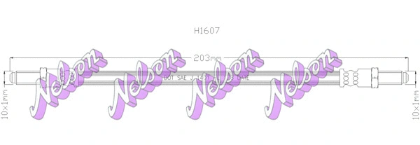 Brake Hose (H1607)